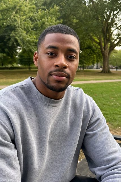 Photo of the boyfriend who holds the gun